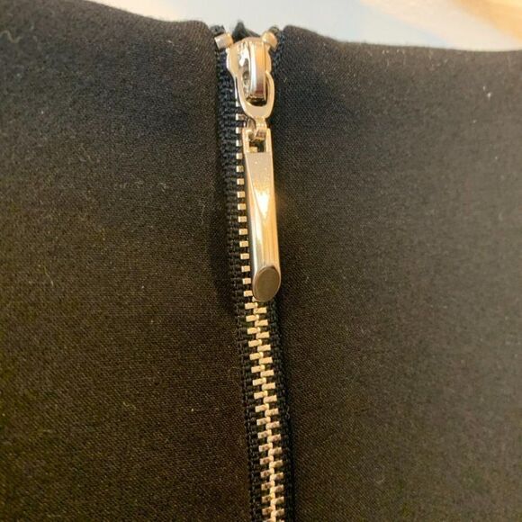 WHBM Flare Arm Classic Black Dress - Picture 5 of 5